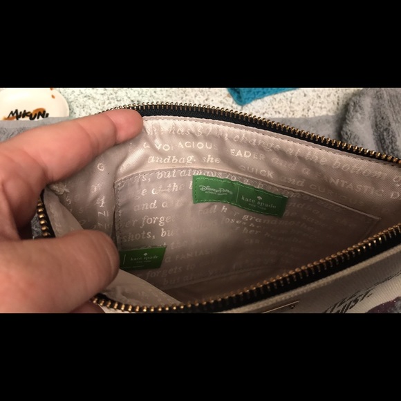 Kate Spade tinker bell wristlet purse - Picture 3 of 4